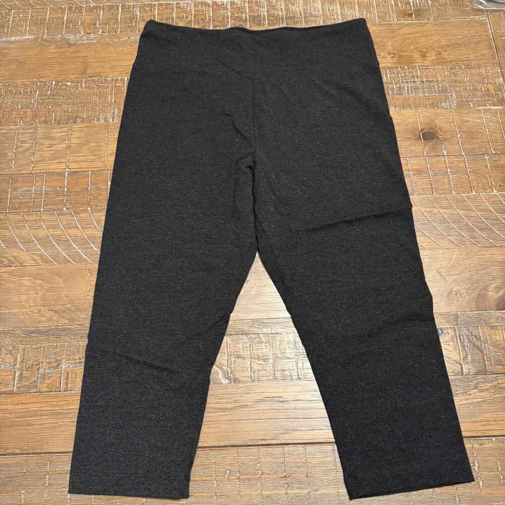 Bally Total Fitness Leggings Large Workout Capris Exercise Gear Fitness Gym